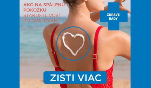 Starostlivosť o pokožku po opaľovaní