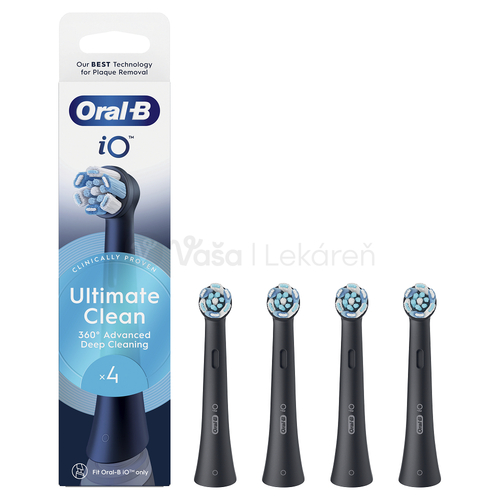 Oral-B iO Ultimate Clean Black Náhradné hlavice