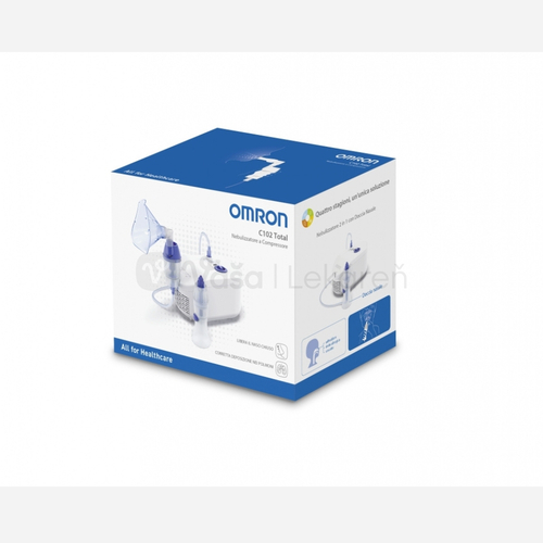 OMRON C102 Total Kompresorový inhalátor s nosovou sprchou