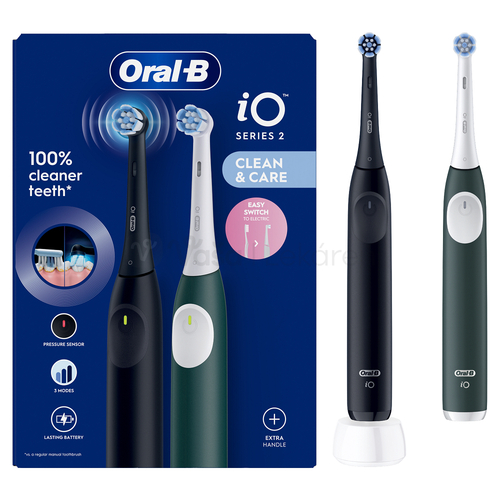 Oral-B iO Series 2 Duo Night Black & Forest Green