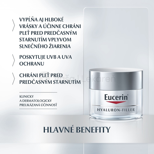 Eucerin Hyaluron-Filler Denný anti-age krém na všetky typy pleti SPF30