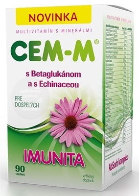 CEM-M Imunita pre dospelých (s betaglukánom a echinaceou)