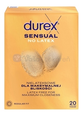 DUREX Sensual No Latex Nelatexový kondóm