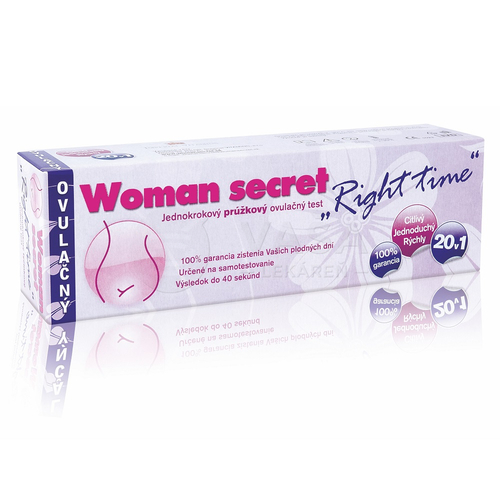 Woman secret Right time Ovulačný test 20v1