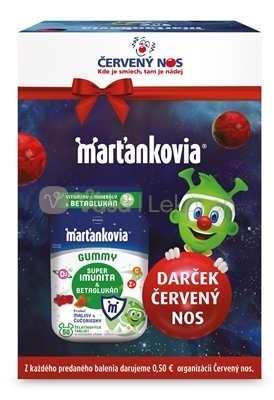 Marťankovia Gummy Super Imunita & Betaglukán (Darčekové balenie)