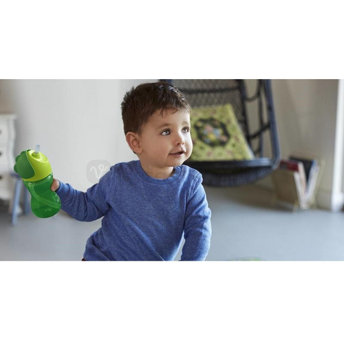 AVENT Hrnček so slamkou (0% BPA) pre chlapca (od 12 mesiacov), 300 ml