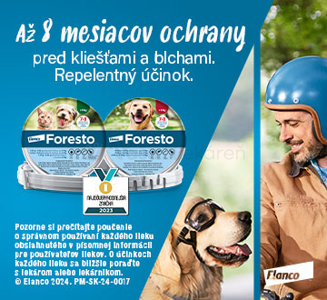 Foresto obojok pre mačky a psy do 8 kg