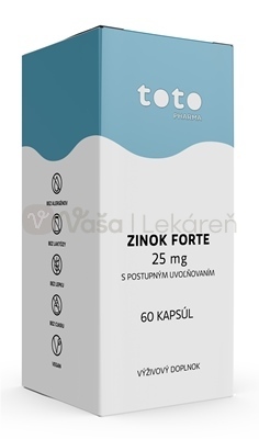 TOTO Zinok Forte 25 mg