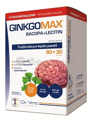 Da Vinci Ginkgomax + Bacopa + Lecitín