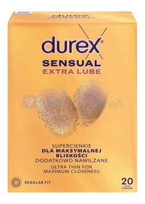 DUREX Sensual Extra Lube Kondóm
