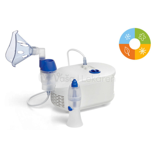 OMRON C102 Total Kompresorový inhalátor s nosovou sprchou