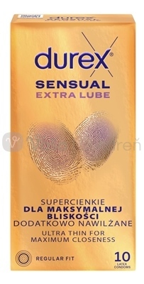 DUREX Sensual Extra Lube Kondóm