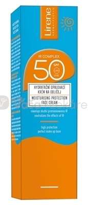 Lirene Sun Hydratačný opaľovací krém na tvár SPF50+