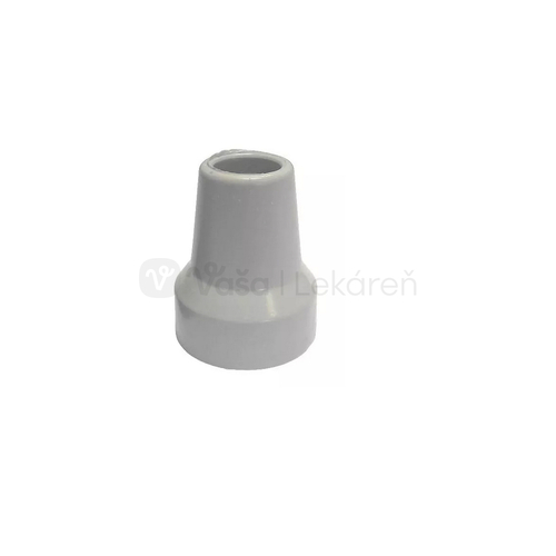 Protišmykový zimný nadstavec na barlu s hrotmi, sivý, 18 mm