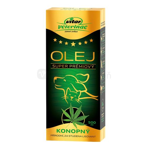 VITAR Veterinae KONOPNÝ OLEJ