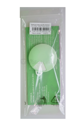 Vreckový dávkovač liekov, typ 05 (biely/svetlo zelený)