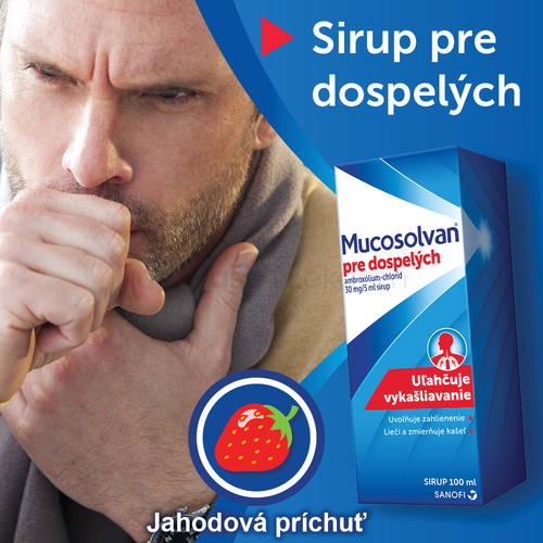 Mucosolvan Sirup pre dospelých