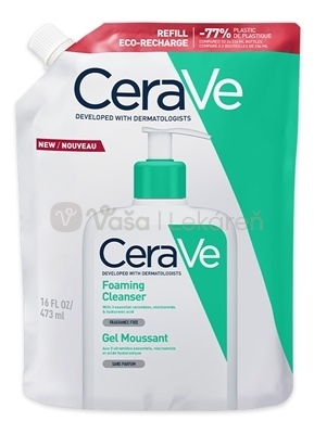 CeraVe Čistiaci penivý gél na normálnu až mastnú pleť (Náhradná náplň)