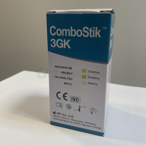ComboStik 3GK Reagenčné prúžky na analýzu moču