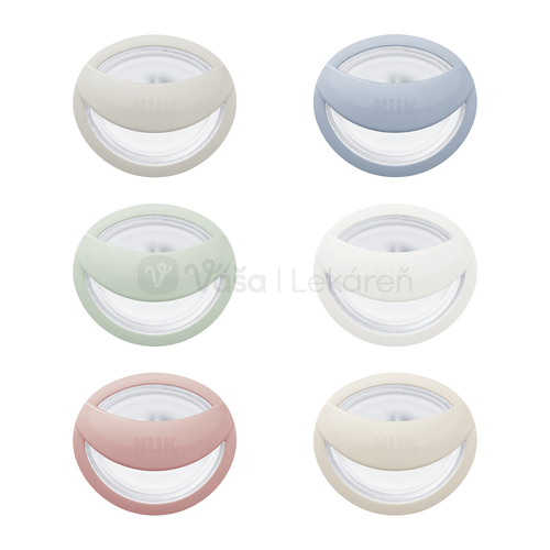 NUK MommyFeel Silikónový cumlík v boxe (0-9 mesiacov), rôzne farby