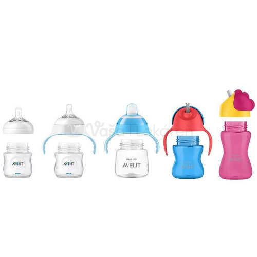 AVENT Hrnček so slamkou (0% BPA) pre chlapca (od 12 mesiacov), 300 ml