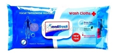 Medifresh Vlhčené utierky pre dospelých s klipom