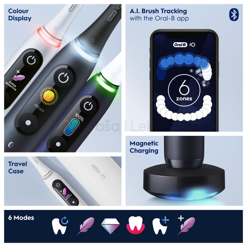 Oral-B iO Series 8 Duo Black & White