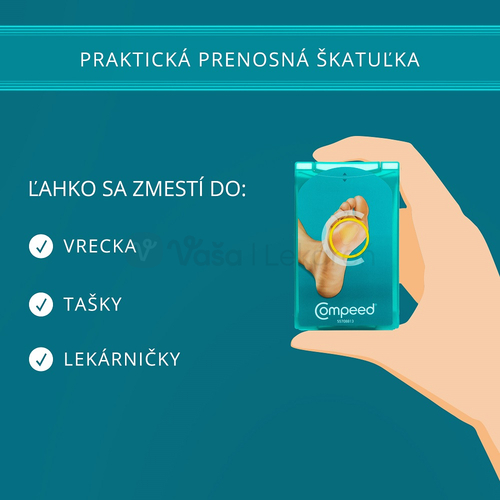 Compeed Gélová náplasť na mozole (stredná)
