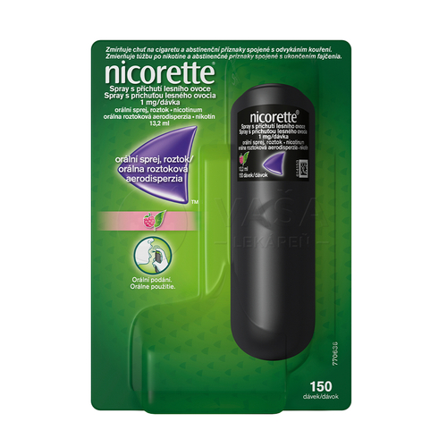 Nicorette Spray 1 mg/dávka