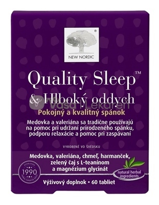 New Nordic Quality Sleep & Hlboký oddych
