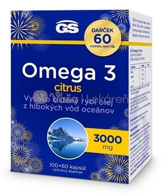 GS Omega 3 citrus Darček