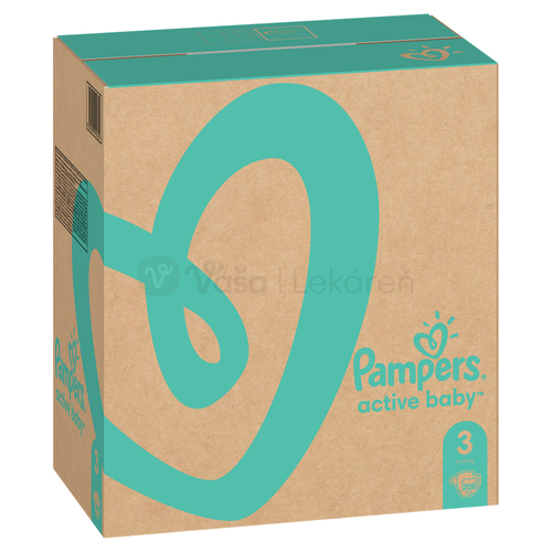 Pampers Active Baby 3 Detské plienky (6-10 kg)