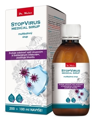 Dr. Weiss Stopvirus Medical Multibylinný sirup