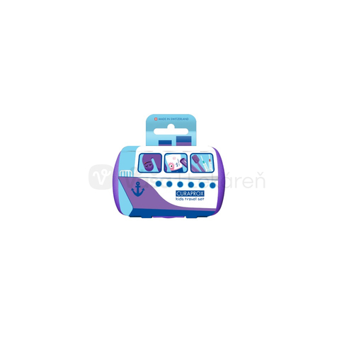 Curaprox Kids Travel set (fialový)