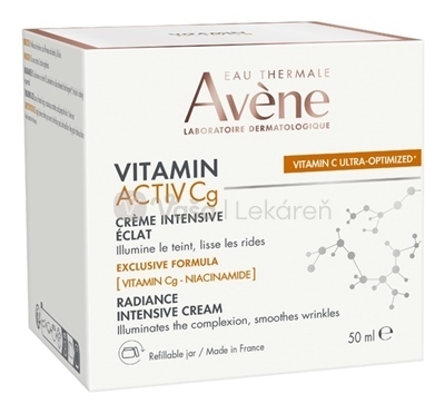 Avene Vitamin Activ Cg Intenzívny rozjasňujúci krém