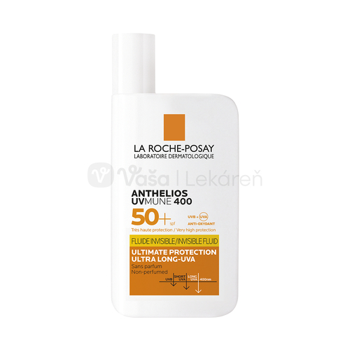 La Roche-Posay Anthelios UVMUNE 400 Transparentný fluid SPF50+
