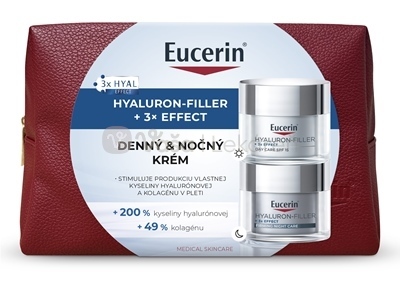 Eucerin Hyaluron-Filler + 3x Effect Hyal (Vianočná darčeková kazeta)