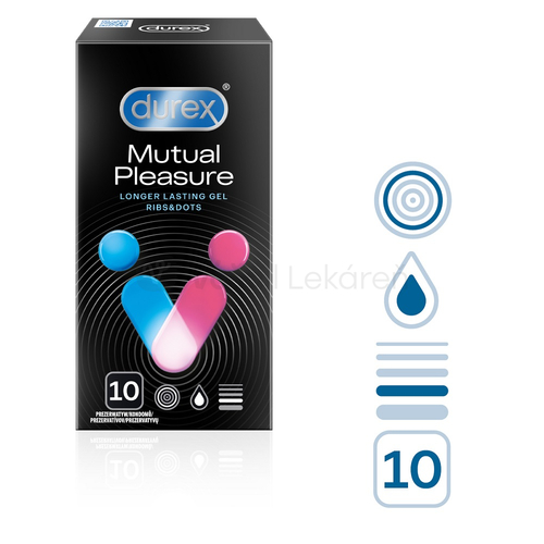 DUREX Mutual Pleasure Kondóm s benzokaínom