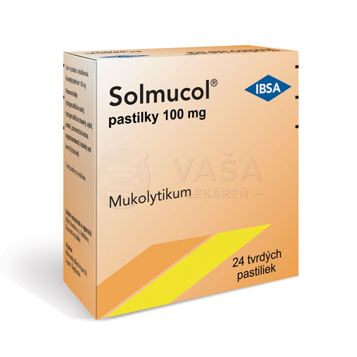 Solmucol Pastilky 100 mg