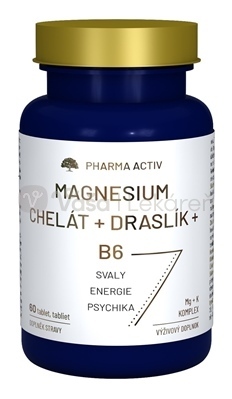 Pharma Activ Magnesium Chelát + Draslík + B6