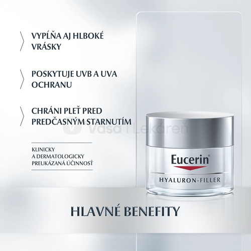 Eucerin Hyaluron-Filler Denný anti-age krém na suchú pleť SPF15