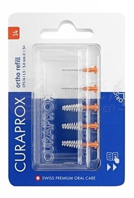 Curaprox CPS 14 Ortho Refill (oranžová)