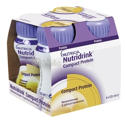 Nutridrink Compact Protein Banánová príchuť