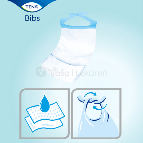 Tena Bibs Podbradník M (37 x 46 cm)