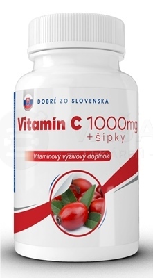 Dobré zo Slovenska Vitamín C 1000 mg + šípky