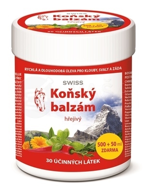 SWISS Konský Balzam hrejivý