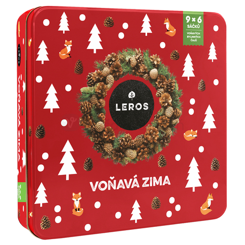 Leros Voňavá zima (Čajová kolekcia v plechovej krabici)
