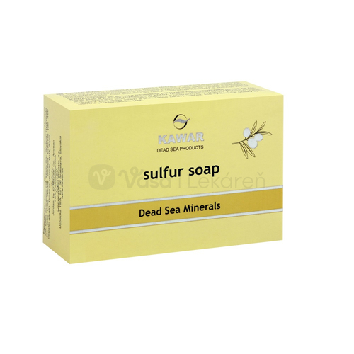 Kawar Sírové mydlo s minerálmi z Mŕtveho mora