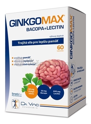 Da Vinci Ginkgomax + Bacopa + Lecitín