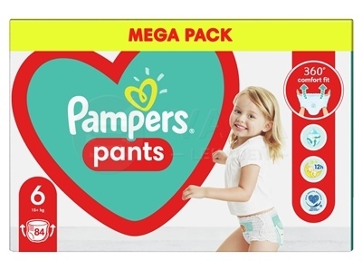 Pampers Active Baby Pants Box 6 Detské plienkové nohavičky (15+ kg)